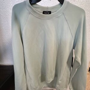 New top- NUX -Size XL- teal/green